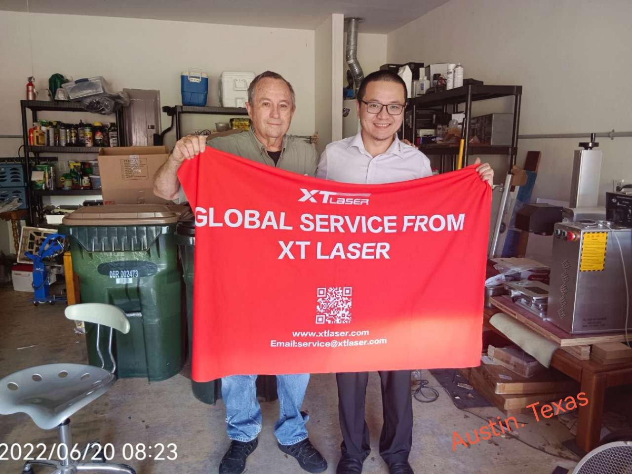 บริการไร้กังวล เริ่มต้นวันใหม่ XTlaser After-sales Global Service Line American Station